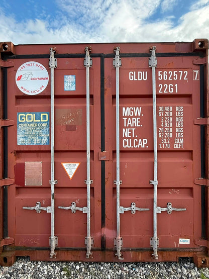 Sødygtig 20 fods container