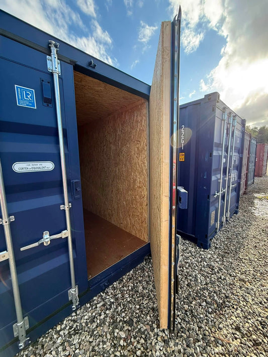 Isolerede 20 fods container