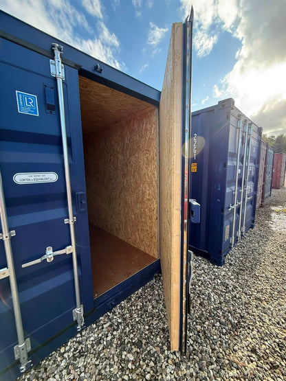 Isolerede 20 fods container