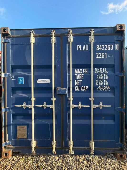Isolerede 20 fods container