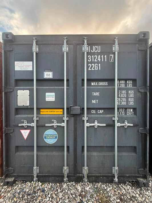 Sødygtig 20 fods container