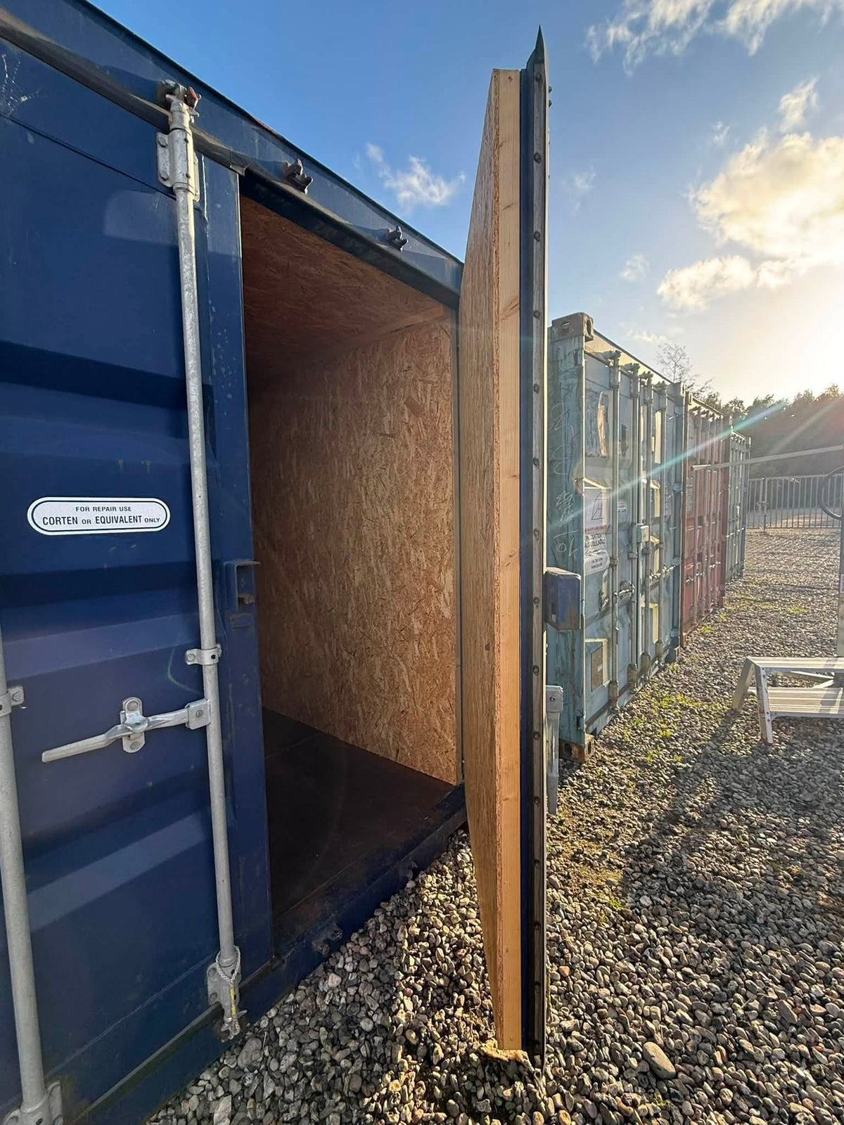 Isolerede 20 fods container