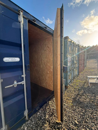 Isolerede 20 fods container
