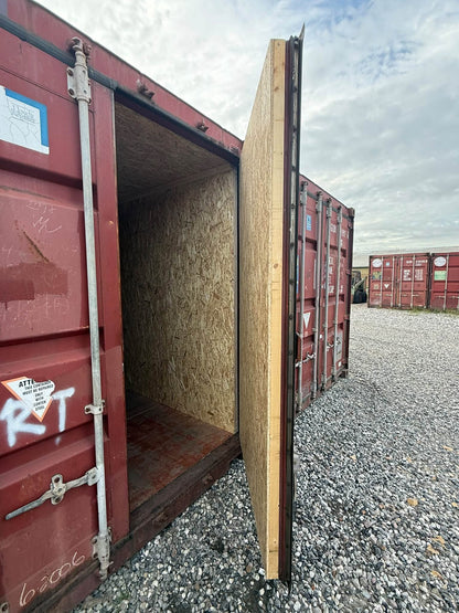 Isolerede 20 fods container