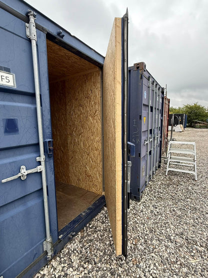 Isolerede 20 fods container