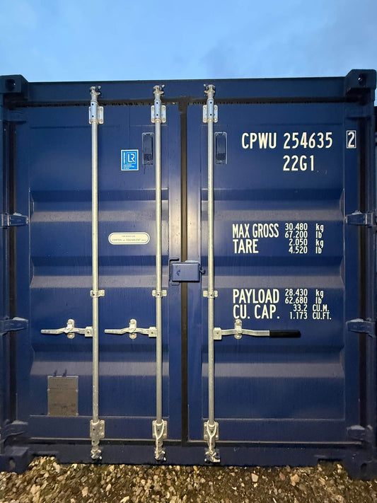 Isolerede 20 fods container