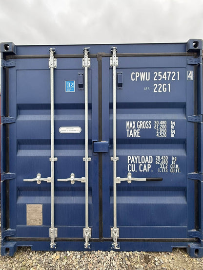 Isolerede 20 fods container