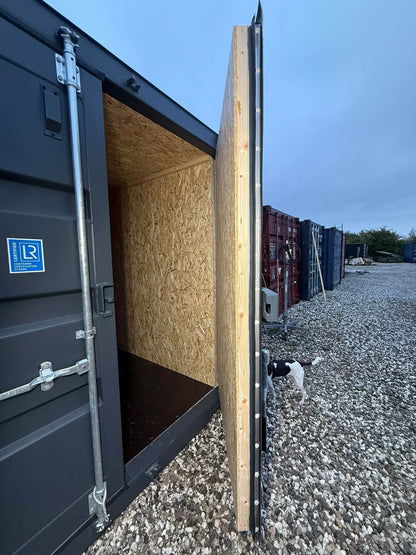 Isolerede 20 fods container