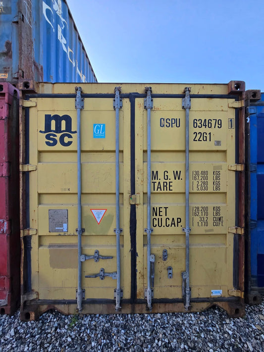 Sødygtig 20 fods container