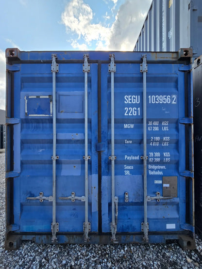 Sødygtig 20 fods container