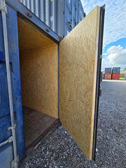 Isoleret 20 fods container