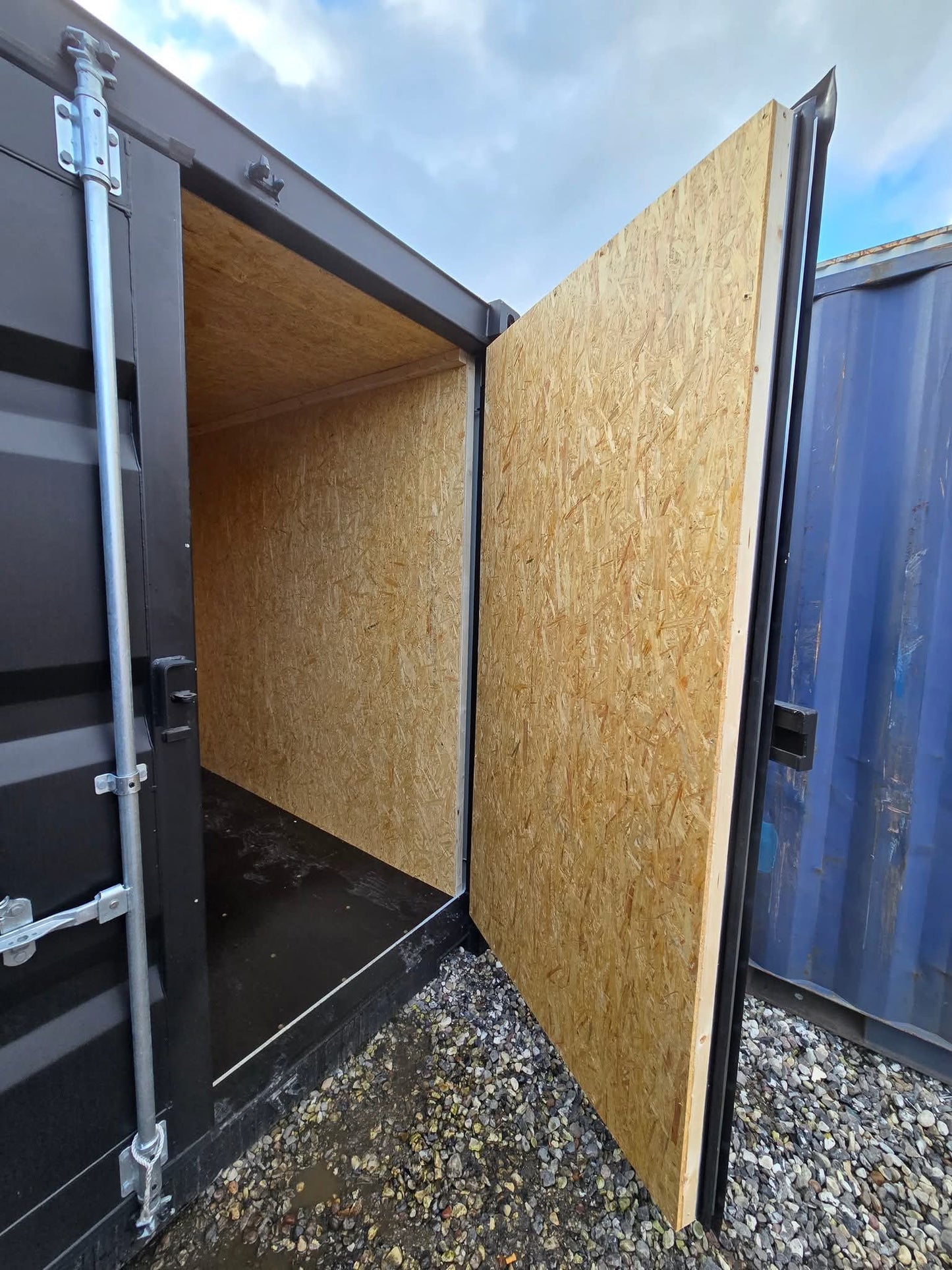 Isoleret 10 fods container