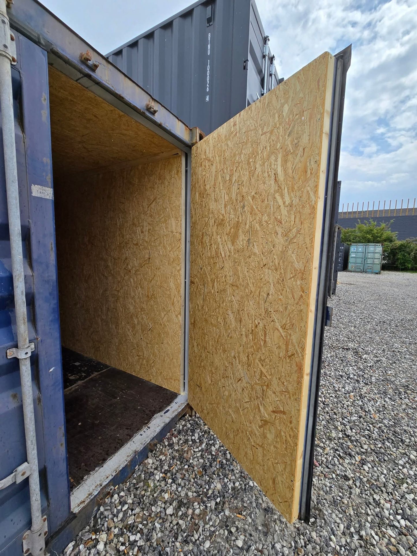 Isoleret 20 fods container