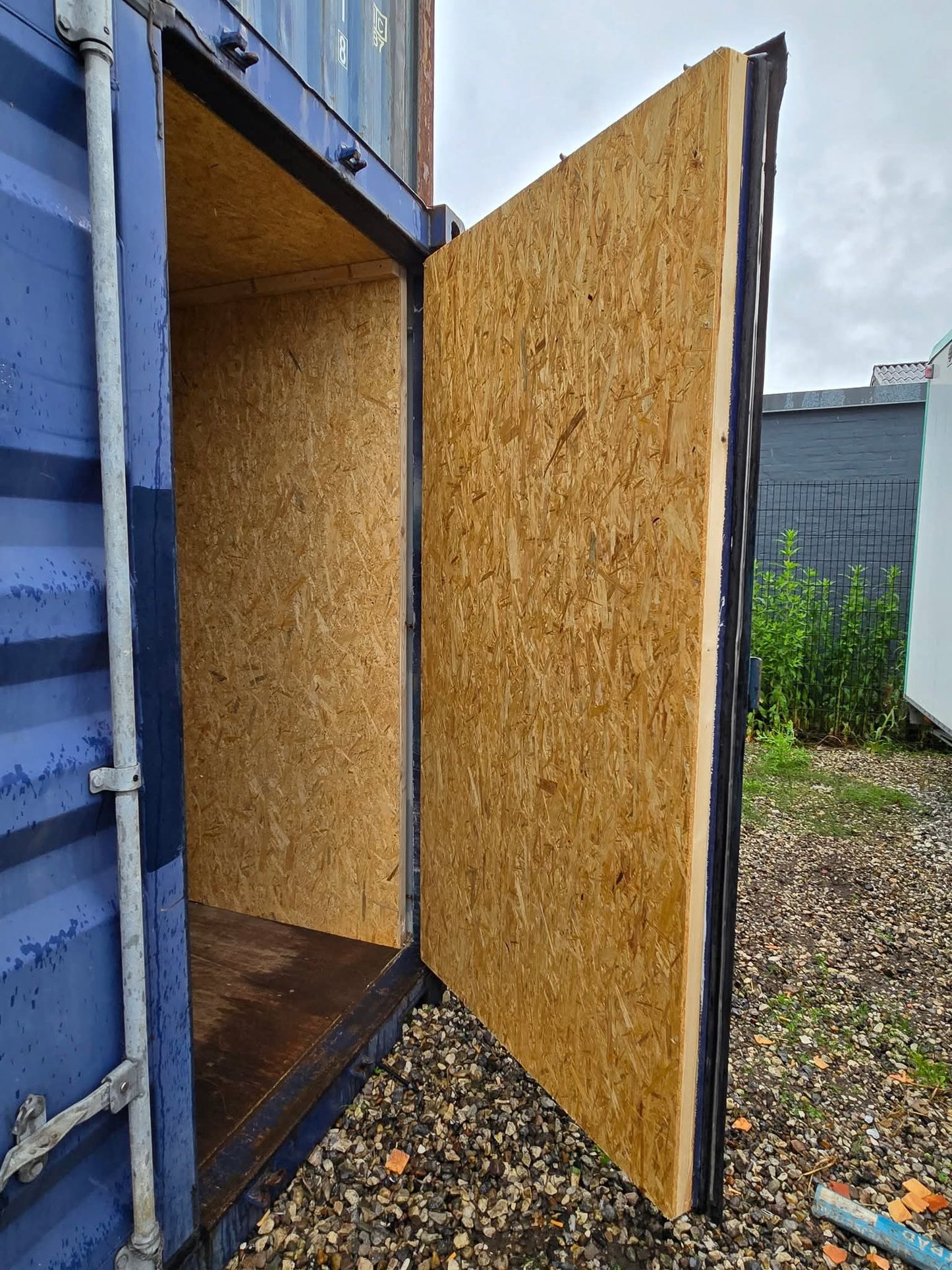 Isoleret 20 fods container