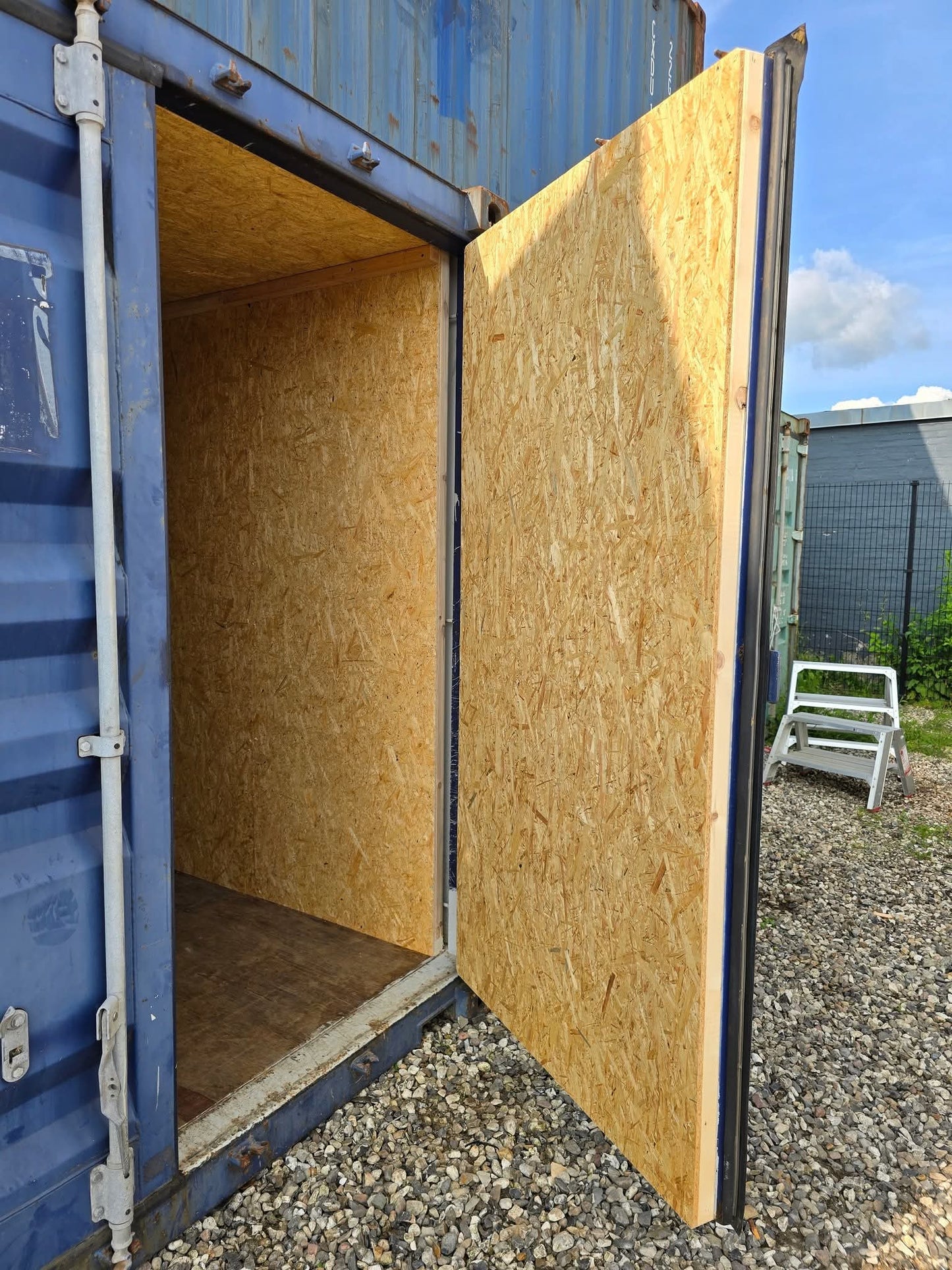 Isoleret 20 fods container