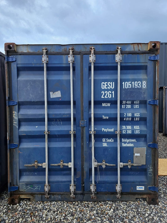 Sødygtig 20 fods container