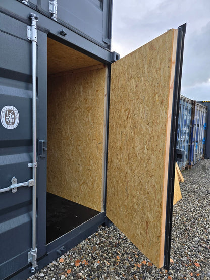 Isoleret 20 fods container