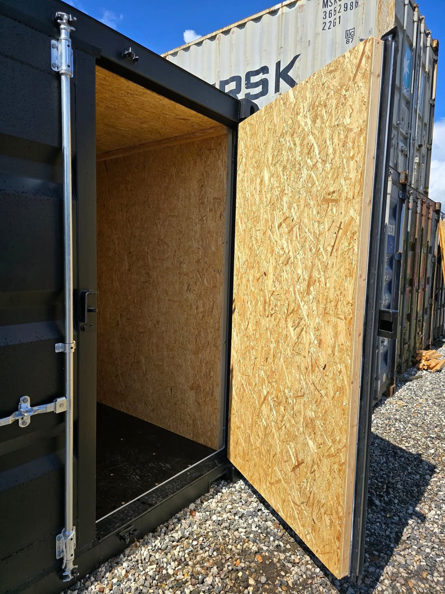 Isoleret 10 fods container