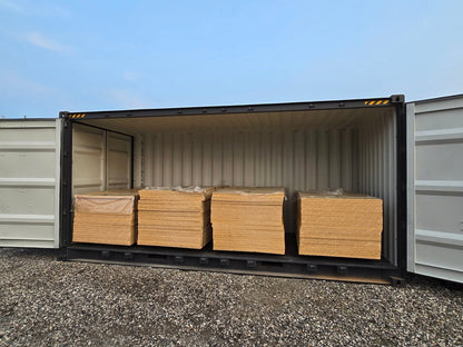 20 fods HC container med sideåbning