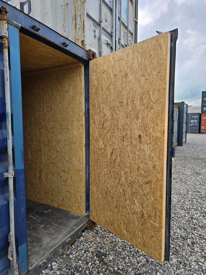 Isoleret 20 fods container