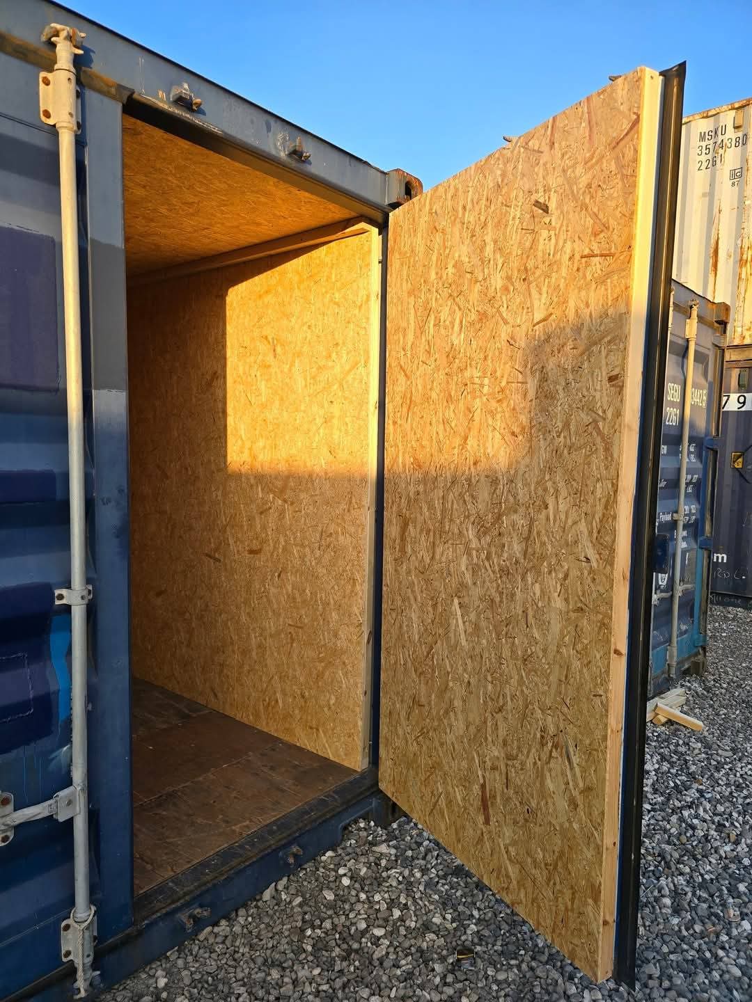 Isoleret 20 fods container