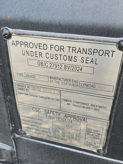 Ny 20 fods container