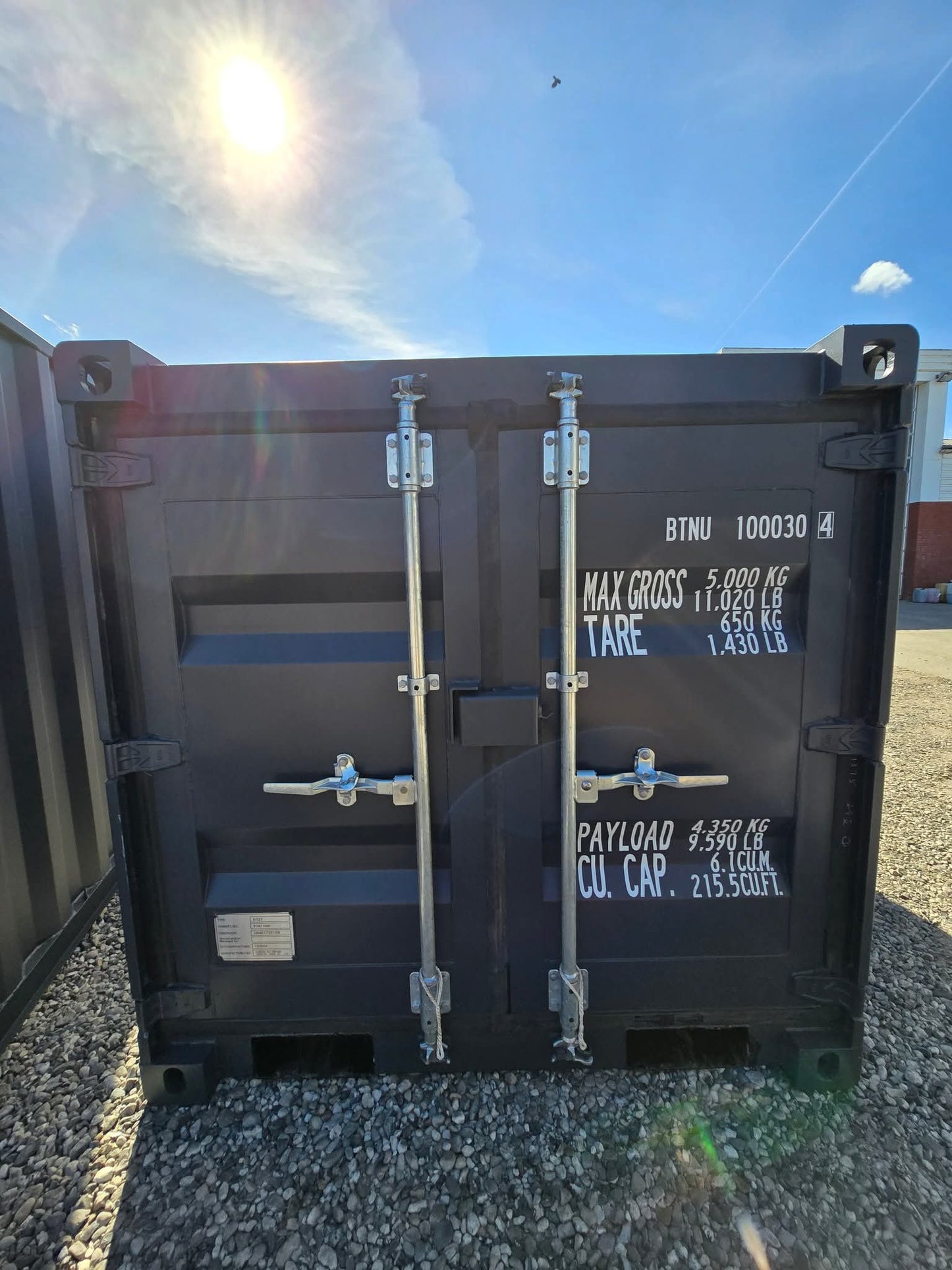 Nye 8, 9 og 10 fods containere