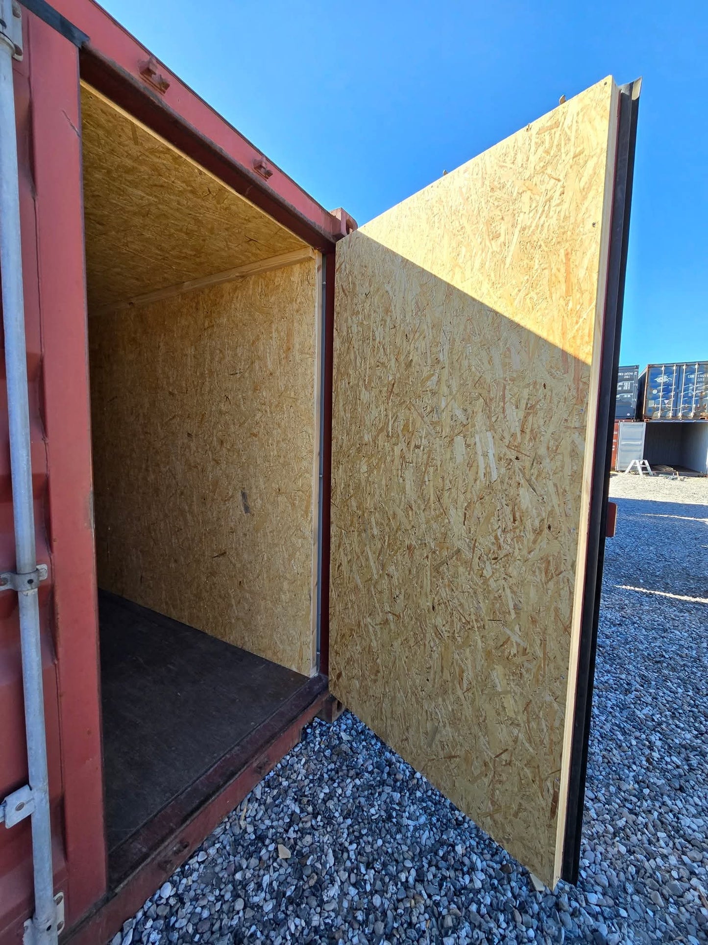Isoleret 20 fods container