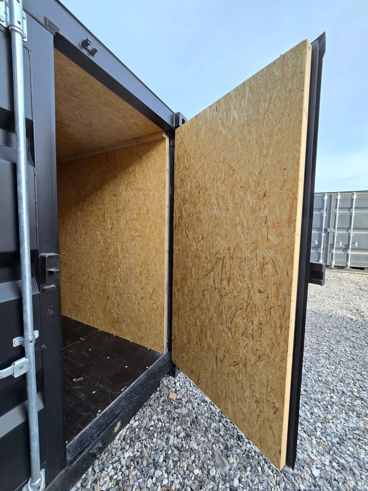 Isoleret 20 fods container