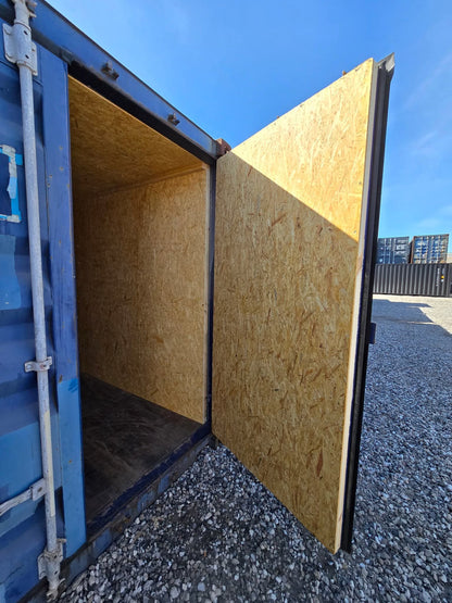 Isoleret 20 fods container