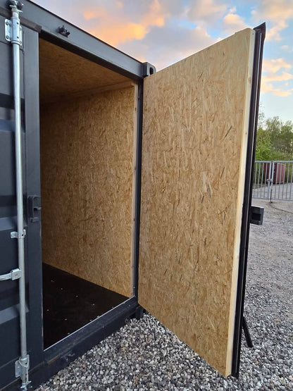 Isoleret 20 fods container