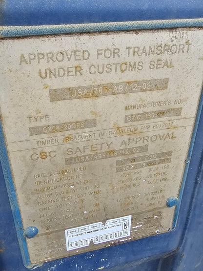 Sødygtig 20 fods container