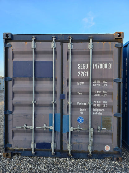Sødygtig 20 fods container