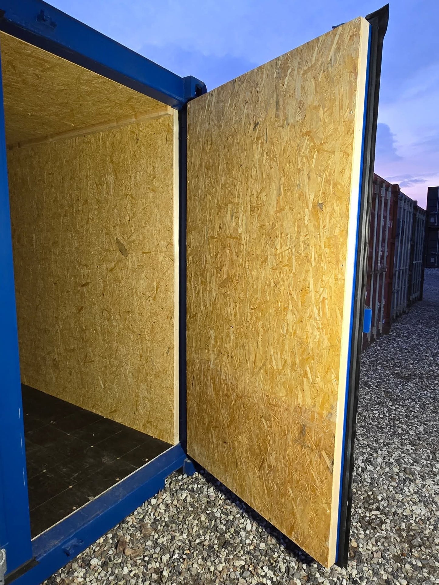 Isoleret 20 fods container