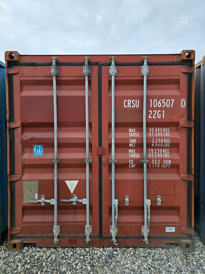 Sødygtig 20 fods container