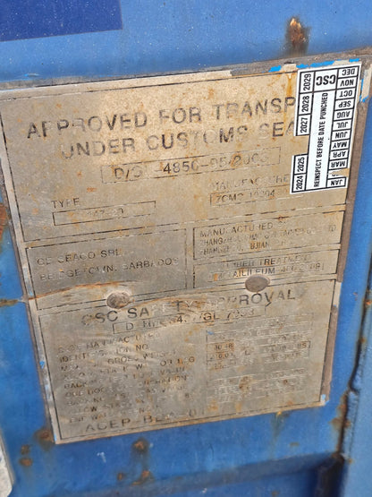 Sødygtig 20 fods container