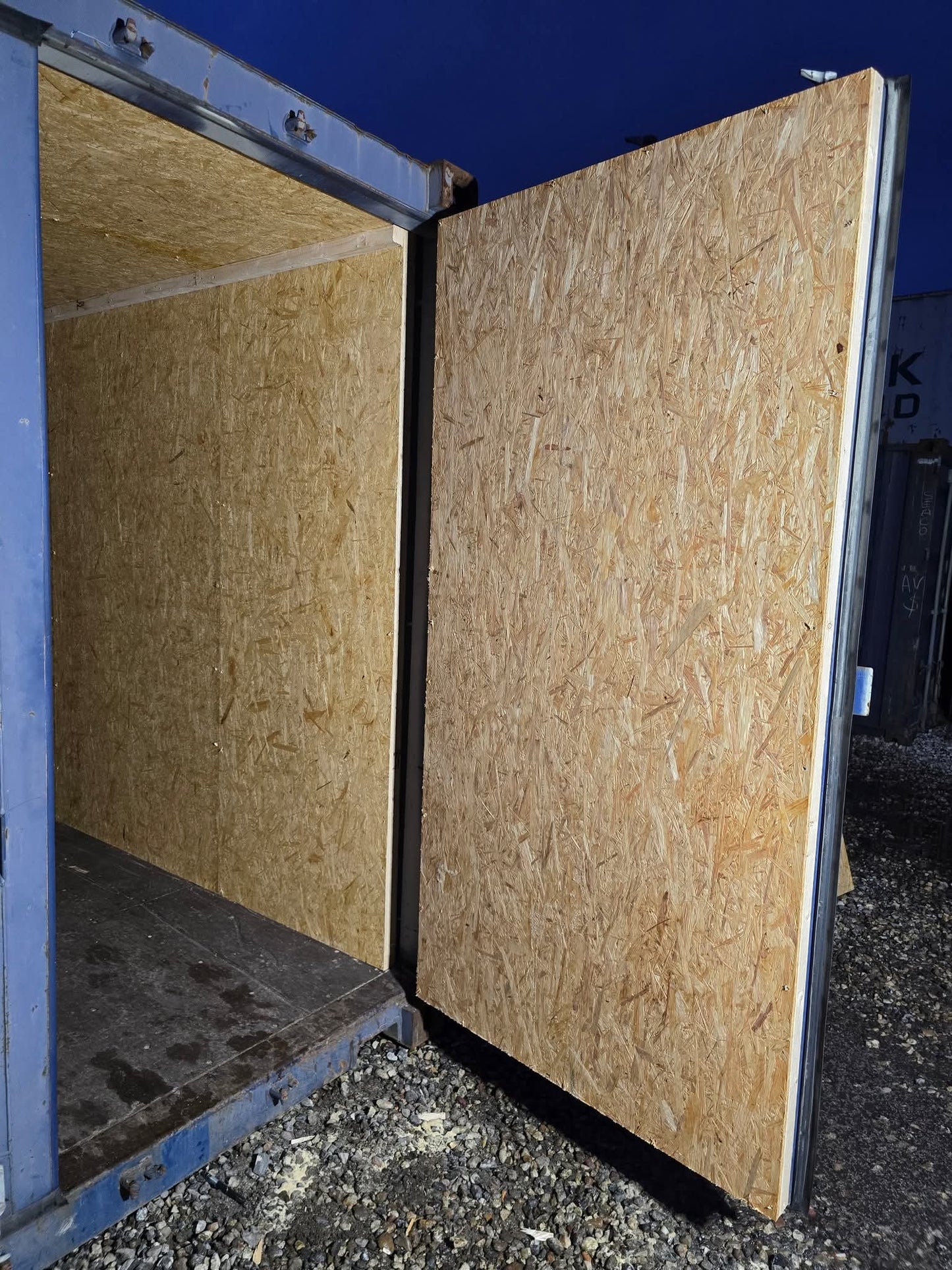 Isoleret 20 fods container