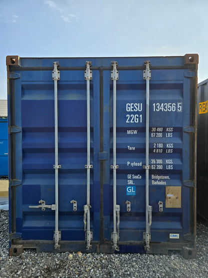 Isoleret 20 fods container