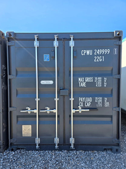 Isoleret 20 fods container