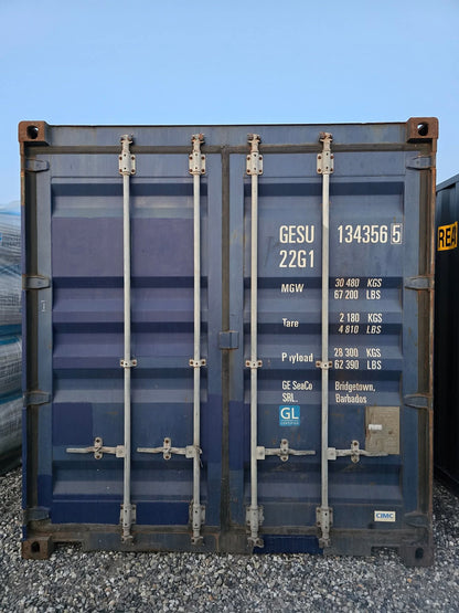 Sødygtig 20 fods container