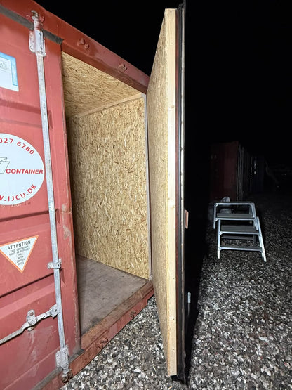 Isolerede 20 fods container