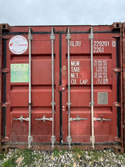 Isolerede 20 fods container