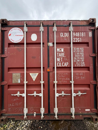 Sødygtig 20 fods container