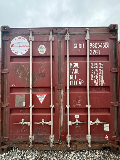 Sødygtig 20 fods container