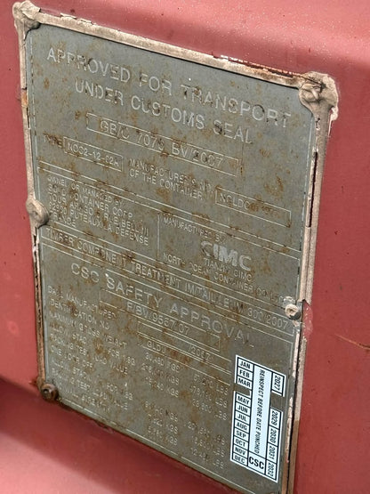 Sødygtig 20 fods container